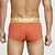 abordables Bóxer de hombre-Hombre 1 pc Boxer Boxers 90% algodón Transpirable Suave Cómodo Bloque de color Letra Tiro Medio Negro Blanco