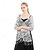 levne Svatby a společenské události-elegantní flitrový střapec šátek společenské večerní šaty cheongsam vnější šátek nevěsta družička flitrový šátek