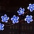 billige Solstreng lys-1 stk solcelleblomsterlys, kirsebærtræsgren lys udendørs 6,5 m/21ft 30 led fe lys ip65 vandtæt til havehegn gårdhave gårdfest indretning jul halloween dekoration