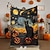 billige Halloween soverom-halloween kunstnerisk illustrasjon teppe fargerikt og kreativt for sesongmessig varme
