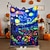 billige Halloween soverom-halloween kunstnerisk illustrasjon teppe fargerikt og kreativt for sesongmessig varme