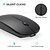 baratos Ratos-mouse óptico sem fio mouses 2.4ghz receptor usb mini mouses portáteis recarregáveis níveis de dpi ajustáveis mouse bluetooth mouses