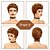 baratos Perucas Sintéticas sem Touca-peruca de corte pixie peruca fofa peruca sintética curta cacheada moda feminina peruca de penteado pixie em camadas para mulheres negras peruca curta cosplay diária