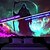 cheap Halloween Wall Tapestries-Halloween Decorations Blacklight Tapestry UV Reactive Glow in the Dark Glow Party Haunted House Psychedelic Trippy Misty Hanging Tapestry Wall Art Mural for Living Room Bedroom Witch Pumpkin