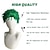 cheap Anime Wigs-Green Spiky Short Wig Layered Wig for Men for Anime Cospaly Costume Staight Synthetic Wig for Carnival Christmas Event with Wig Cap St.Patrick&#039;s Day Wigs