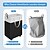 cheap Storage &amp; Organization-Laundry Hamper with Wheels and Lid, 75/90L Rolling Clothes Basket with Handle, Large Laundry Hamper for Bedroom, Bathroom, Dorm, Laundry Room