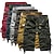 baratos Clássico-Homens Bermuda Cargo calções capri Calças Capri Shorts de Trilha Bolso multi Tecido Conforto Respirável Comprimento da panturrilha Casual Diário Streetwear Esportes Moda Exército verde Vinho
