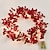 economico Striscie luci a batteria-ghirlanda di natale simulazione di luci di frutta rossa, luci di fata a forma di canna da zucchero, 1,9 m, 20 LED, alimentate a batteria, per feste di capodanno, matrimonio, casa, giardino, balcone,