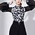 billige Ballroomkjoler-Ballroom-dans Sportsklær Trikot / Heldraktskostymer Ren Farge Tvinning Tyll Dame Ytelse Trening Langermet Høy Polyester