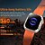 economico Smartwatch-696 MK86 Orologio intelligente 2.01 pollice Intelligente Guarda Bluetooth Pedometro Avviso di chiamata Monitoraggio del sonno Compatibile con Android iOS Da donna Da uomo Chiamate in vivavoce