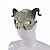 abordables Masques-Masque de Diable Halloween Accessoires Halloween Adultes Hommes Femmes Unisexe Costume Horrible Effrayant Halloween Carnaval Costume Facile pour la Nuit de Walpurgis