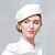 billige Festhatter-hatter 100% ull beret lue bryllup kveld fest elegant bryllup med faux perle cap hodeplagg hodeplagg