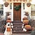 Χαμηλού Κόστους Halloween Hanging &amp; Tabletop Decorations-γάτα φάντασμα καραμέλα βάζο αποκριάτικο ειδώλιο αποκριάτικη διακόσμηση σπιτιού γατάκι στολίδια κολοκύθας για διακόσμηση σπιτιού αυλή εσωτερική αυλή