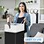 cheap Storage &amp; Organization-Laundry Hamper with Wheels and Lid, 75/90L Rolling Clothes Basket with Handle, Large Laundry Hamper for Bedroom, Bathroom, Dorm, Laundry Room