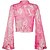 preiswerte Oberteile-Retro Vintage 1970er Disko Bauchfreies Top Hippie Druck Damen Königstag Maskerade Party / Abend Pride Parade Pride-Monat Erwachsene Oberteil
