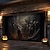 billige Halloween garasjeportdeksel-halloween dørdekorasjoner utendørs halloween garasjedørdeksel kirkegård skummel dyster banner stort billedvev bakteppedekorasjon for ferie utendørs garasjedør hjem veggdekorasjoner