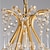 billiga Ljusdesign-led ljuskrona varmvit 6/8-ljus 60cm/80cm lyx europeisk kristall unik design ljuskrona fransk retro e12/e14 för sovrum matsal 110-240v