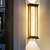 baratos luzes de parede ao ar livre-luminária de parede externa 50/70cm moderna e simples à prova d'água de aço inoxidável acrílico 1 peça led luminária de parede suspensa, adequada para comunidades, vilas, pátios, hotéis, jardins