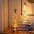 billige innendørs julelys-jern juletre lampe, stjerne festival atmosfære lampe, kreativ ornament design rom dekorasjon nattlys for fest aa batteridrevet 1stk