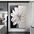 preiswerte Blumen-/Botanische Gemälde-3D-Blumenölgemälde, handgemaltes 3D-Blumengemälde, handgefertigtes Palettenmesser, Blumenölgemälde, großes 3D-weißes Strukturgemälde, moderne dekorative Gemälde, Impressionismus, abstraktes weißes