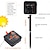 abordables Funciona con energía solar-Guirnalda de luces LED solares para Navidad, copos de nieve, impermeables, 30/50/100 LED, 8 modos de iluminación, para exteriores, patio, jardín, vacaciones, boda, fiesta de año nuevo, decoración