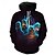 billige Hættetrøjer-Skelet Hattetrøje Pullover Halloween 3D Grafisk Til Par Herre Dame Voksne Halloween Karneval Maskerade 3D-udskrivning Fest Afslappet / Hverdag