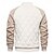 abordables chaqueta deportiva-Hombre Chaqueta de bombardero Chaqueta de lana Acolchado Casual Diario Estilo retro Otoño invierno Bloque de color Casual Cuello Mao Regular Color Camello Albaricoque Negro Verde Ejército Gris