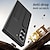 billige Samsung-etui-telefon Etui Til Samsung Galaxy Z-brett 7 Z Brett 6 Z Fold 5 Z Fold 4 Z Fold 3 Bakdeksel med stativ og skjermbeskytter Helkroppsbeskyttende Kontor / Bedrift Rustning PC Silikon