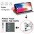 billige Samsung-etui-telefon Etui Til S25 S24 S23 S22 Plus Ultra S23 FE S20 A55 5G A35 5G A25 A15 Bagcover Med stativ med håndledsstrop Kortplads Kontor / Business TPU PU Læder