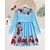 economico Abito a fiori 3D-Pasqua ragazze&#039; 3D Rosa Pop art Vestito Manica lunga Estate Primavera Da mare Giornaliero Per eventi Da principessa Bellissimo Dolce Bambino 4-12 anni Abito casual Abito linea A Al ginocchio Standard