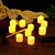 cheap Candle Lights-LED Electronic Candle Light Heart Shaped  Proposal Party Romantic Decoration Props Christmas Halloween Holiday Party Home Decoration 12/24pcs