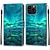 voordelige iPhone-hoesjes-telefoon hoesje Voor iPhone 15 Pro Max Plus Achterkant met standaard met polsband Kaartsleuf Retro TPU PU-nahka