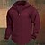 abordables Sweat-shirts basiques-Homme Sweat-shirt Sweat-shirt gaufré Sweat-shirt quart de fermeture éclair Noir Blanche Vin Vert Véronèse Kaki Demi-zip Uni A côtes Quart de zip Texturé Noël Quotidien Fête non imprimable Polyester