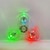 billiga Självlysande leksaker-2 st crystal lysande led light spinner hand top spinner, glöd i mörk edc leksak, kinetiskt gyroskop för barn, som halloween, julklapp