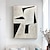 billige Stillebensmalerier-håndmalet hvid sort tekstureret maleri overdimensioneret håndlavet abstrakt geometrisk maleri vægkunst stort minimalistisk sort hvidt maleri til stuen vægindretning abstrakt kunst