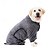 preiswerte Hundebekleidung &amp; Zubehör-Hunde Badehandtuch Trockenmantel für Hunde Modisch Winter Warm Modisch Komfortabel Innen Blau Hundebekleidung for Small Mittelmäßig Groß