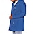 abordables Manteaux &amp; vestes-Homme Caban Trench du quotidien Vacances Automne hiver 50% coton Chaud Vêtements d&#039;extérieur Vêtement Tenue Mode Classique Plein Poche Capuche Double Boutonnage