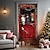 cheap Christmas Door Covers-Christmas Door Decorations Door Covers Horses Door Tapestry Door Curtain Decoration Backdrop Door Banner for Front Door Farmhouse Holiday Party Decor Supplies Indoor/Outdoor