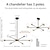 abordables Suspension-Lampe suspendue industrielle pour restaurant, tête à joint universel, douille d&#039;ampoule rotative réglable, luminaire de plafond industriel rétro, hauteur réglable 85-265 V