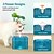 voordelige Borden &amp; Voeders-Honden Katten Kleine pelsdieren Automatische drinkbak / Hondenkattenbakjes 1.6 L ABS + PC Eenvoudige installatie Fontein Voederbakken Effen Muntgroen Grijs Kommen &amp; Voeden Huis Alledaagse kleding