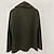 levne Pánský trenčkot-Pánské Peacoat Trenčkot Denní Dovolená Podzim zima Polyester Zahřívací Svrchní oděvy Oblečení Módní Klasické Bez vzoru Kapsy Klopa Dvouřadé