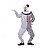 economico Orrore Classico-Arte il pagliaccio Halloween Costume Cosplay Mascherata Terrificante Cosplay Adulti Per uomo Per donna Halloween Carnevale Mascherata Performance Feste Halloween Costumi di Halloween facili Vestirsi