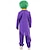 preiswerte Joker-Stil-Joker Clown Halloween Outfits Cosplay Perücken Suicide Squad Cosplay-Kostüm Kinder Jungen Karneval Maskerade Party / Abend Einfache Halloween-Kostüme Verkleiden