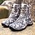 baratos Botas de combate-botas de caminhada camufladas masculinas para atividades ao ar livre – à prova d&#039;água, duráveis e leves com sola antiderrapante para caça e trekking