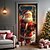 cheap Christmas Door Covers-Christmas Door Decorations Door Covers Xmas Santa Deliver Gift Door Tapestry Door Curtain Decoration Backdrop Door Banner for Front Door Farmhouse Holiday Party Decor Supplies Indoor/Outdoor