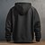 baratos Moletons e Sweatshirts de Halloween-Halloween Homens Papai Noel Moletom Moletons Moda Diário Manga Longa Com Capuz Natal Preto Azul Bolsos Impressão 3D Outono Inverno Designer