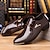economico Formale-scarpe oxford in vernice da uomo - eleganti scarpe eleganti con lacci e design strutturato per occasioni speciali e di lavoro