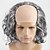 abordables Pelucas de fiesta-Peluca calva divertida, peluca mediterránea para hombre, gorro calvo perfecto para fiestas de disfraces, accesorios de disfraces de Halloween
