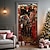 cheap Christmas Door Covers-Christmas Door Decorations Door Covers Horses Door Tapestry Door Curtain Decoration Backdrop Door Banner for Front Door Farmhouse Holiday Party Decor Supplies Indoor/Outdoor