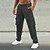 economico Carico-Per uomo Pantaloni della tuta Pareggiatore Pantaloni Pantaloni della tuta cargo Tasche A cordoncino Vita elastica Liscio Comfort Sportivo Giornaliero Di tendenza Informale Nero Rosso Media elasticità